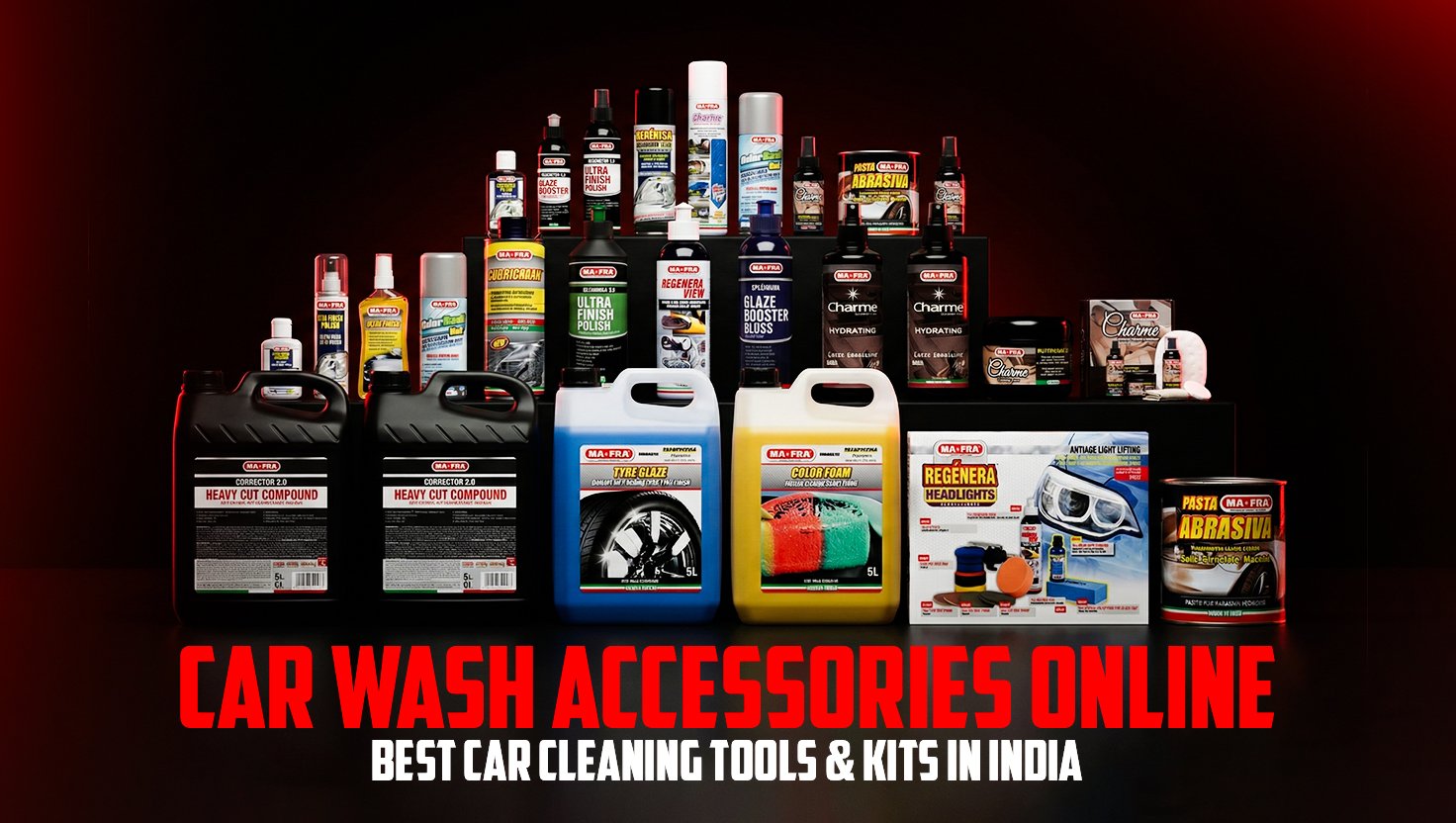 Car Wash Accessories Online | Best Car Cleaning Tools & Kits in India
