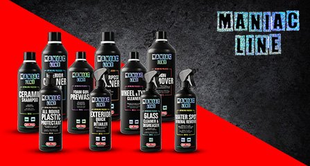 Maniac Line brand banner