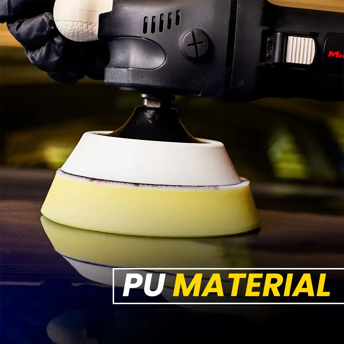 RO Polisher Backing Plate and 6 Inch Replacement for Rotary Polishers