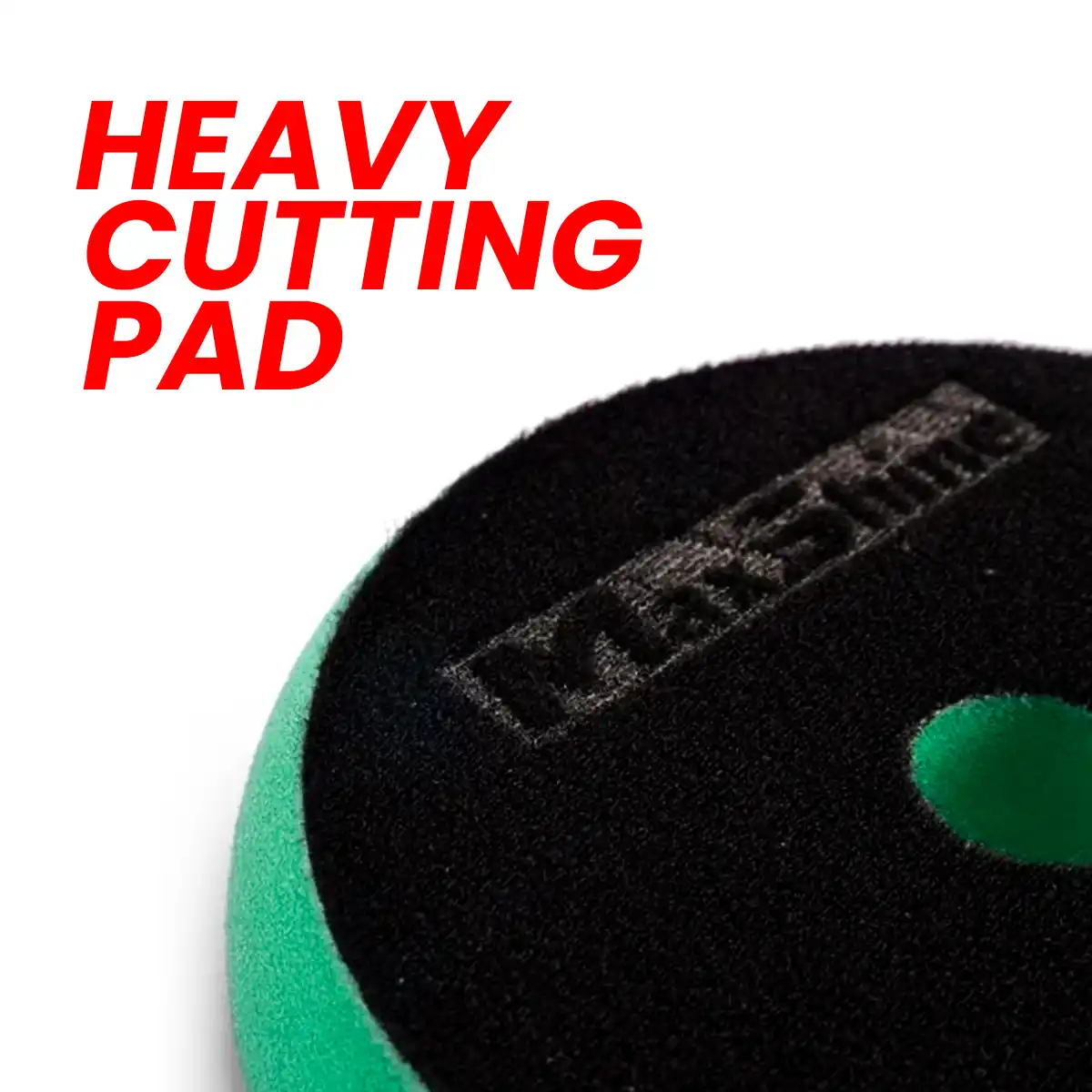 High Pro Green Foam Heavy Cutting Pad and 6.2 Inch for Advanced Paint Correction