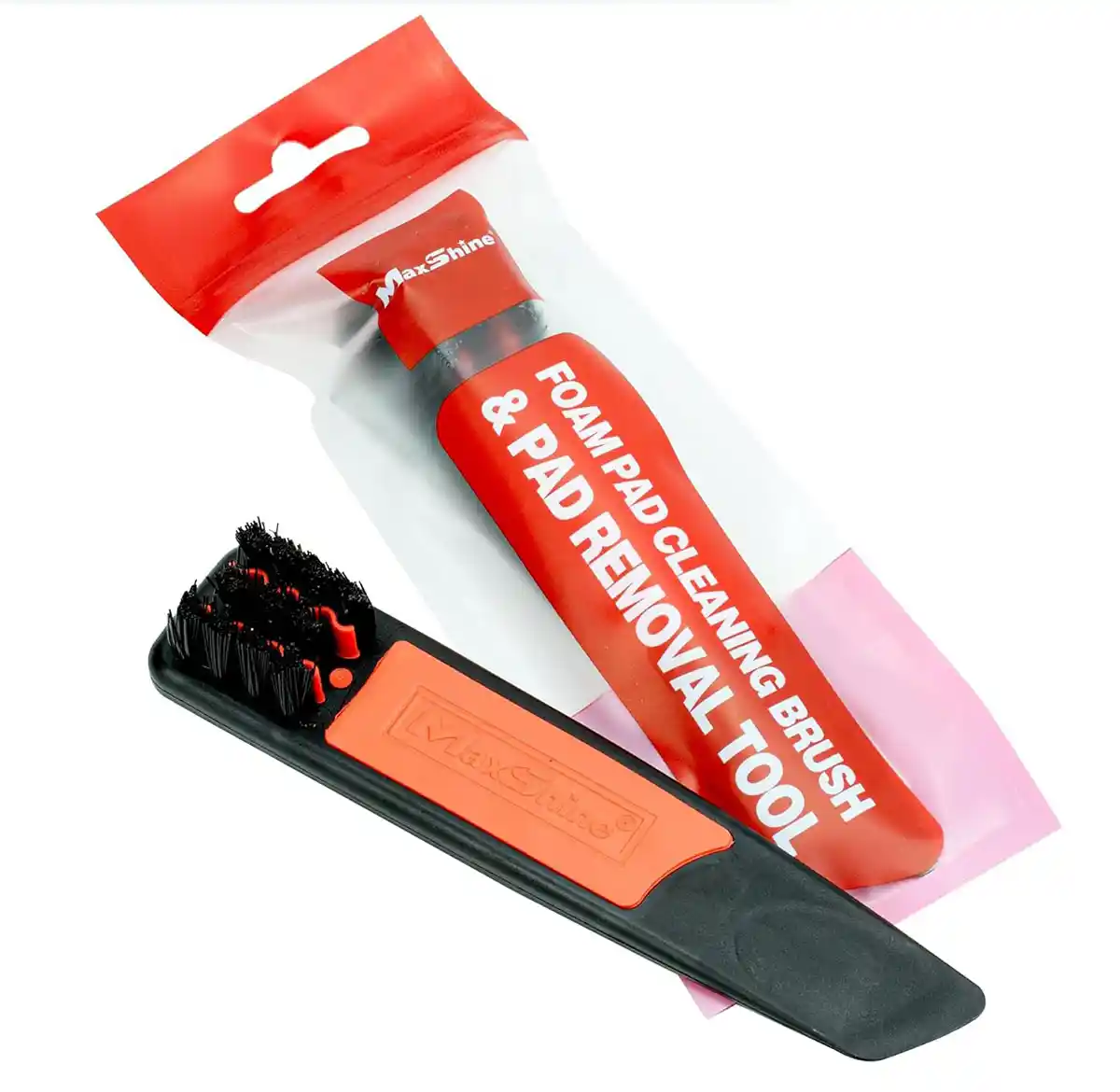 Foam Pad Cleaning Brush and Pad Removal Tool and Brush for Professional Detailing Tools