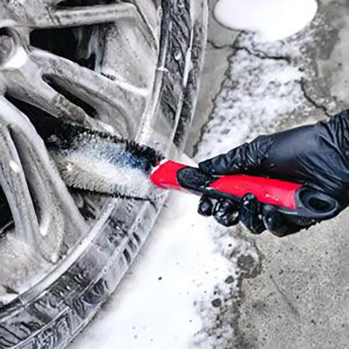 Premium Tire Cleaning Brush for Heavy-Duty Detailing