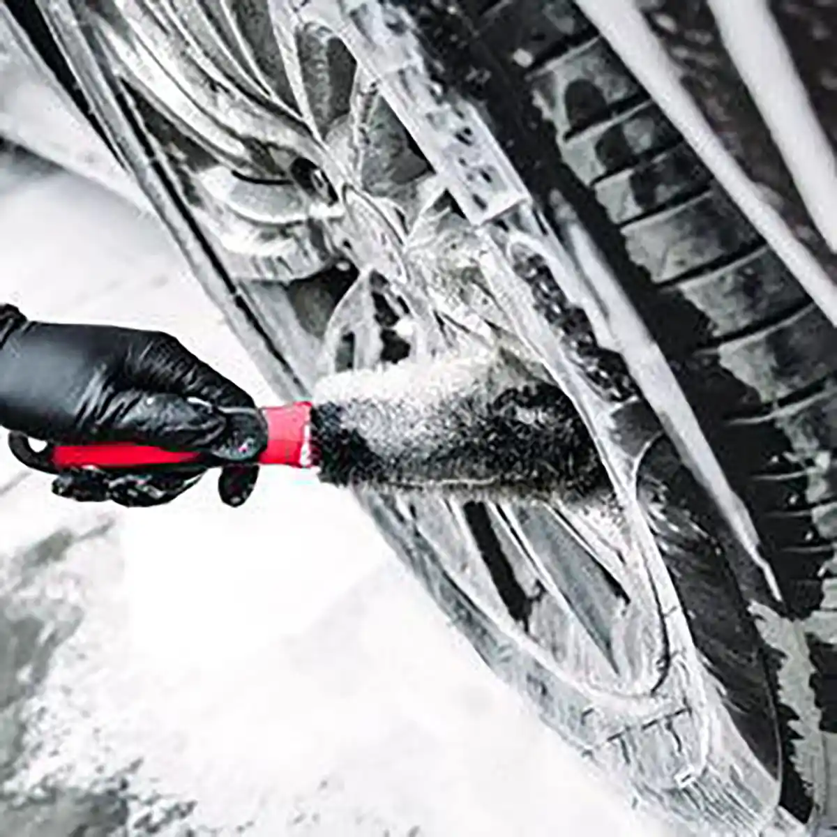 Premium Tire Cleaning Brush for Heavy-Duty Detailing