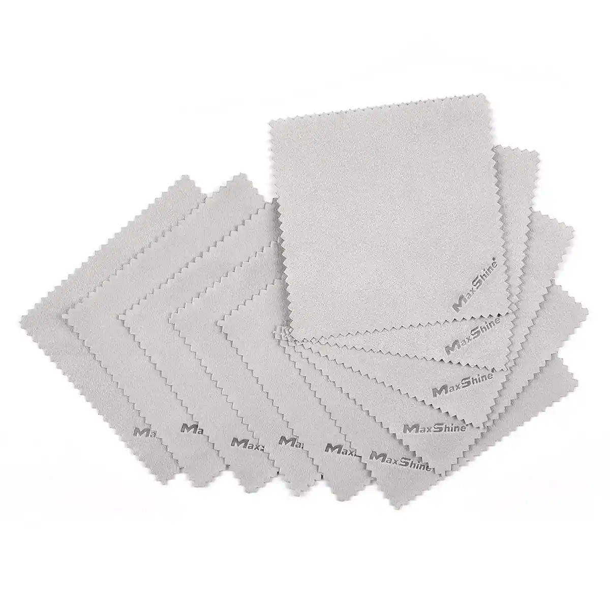 Suede Microfiber Detailing Coating Cloth 10*10cm 10pcs/pack and Cloth for Professional Detailing Tools