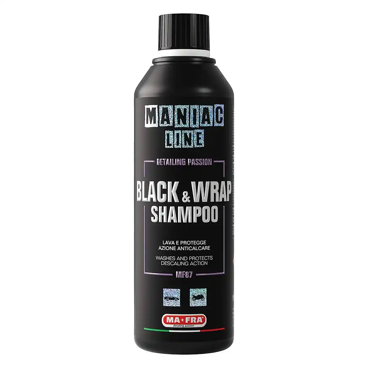 Black & Wrap Shampoo and Shampoo for Professional Exterior Care