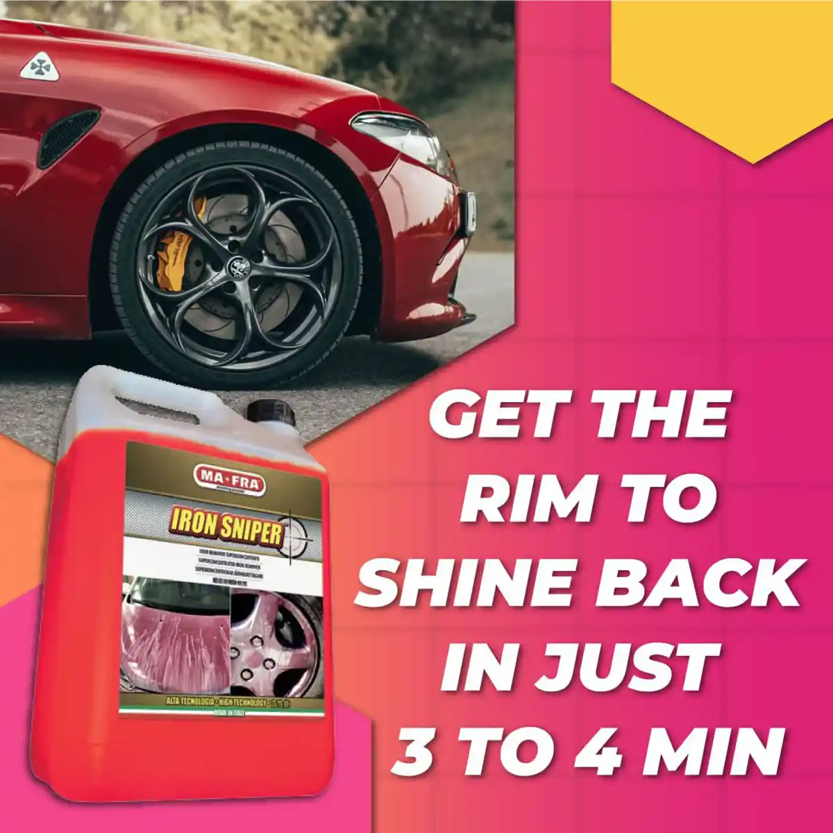 Iron Sniper 5 Kg and Iron Remover for Professional Exterior Care