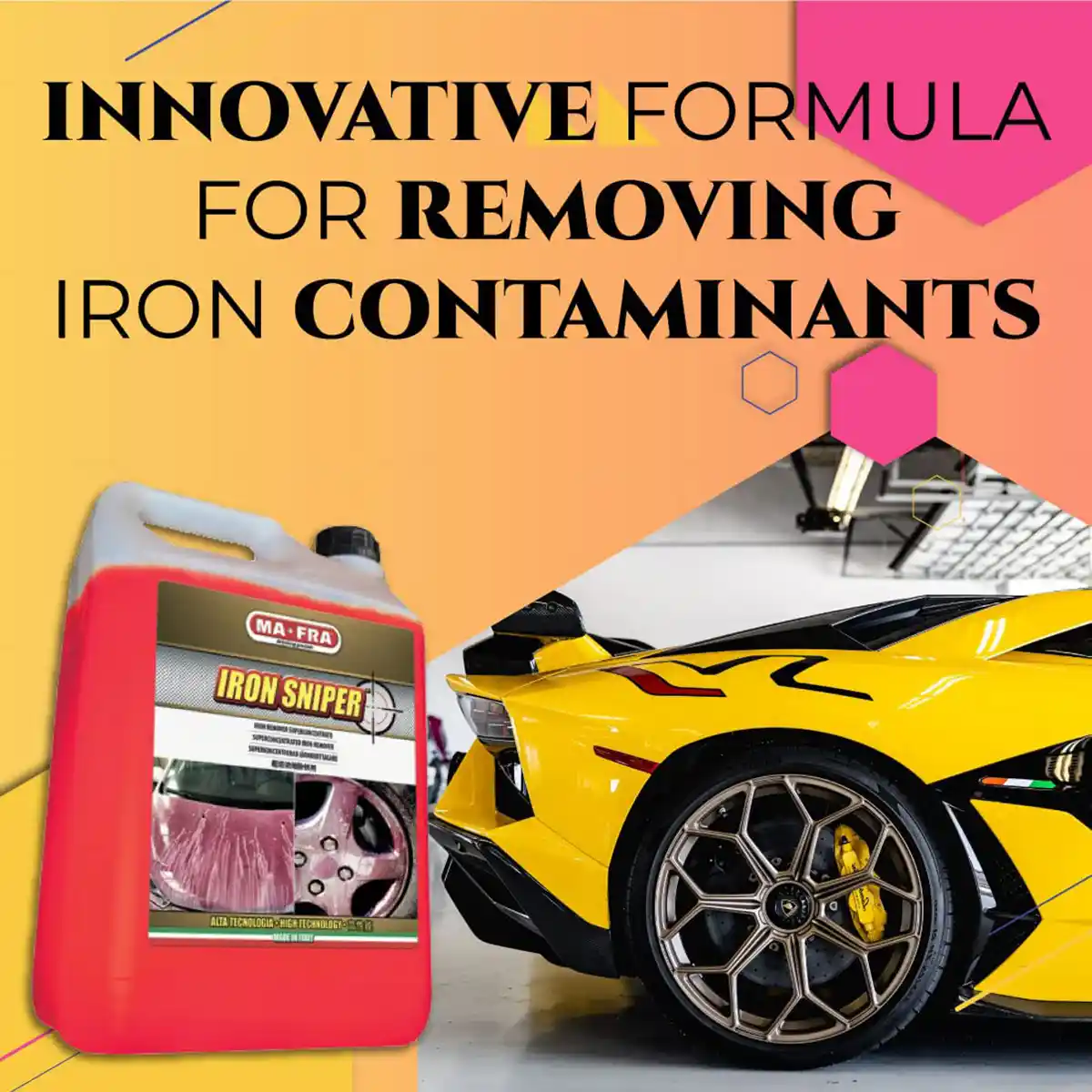 Iron Sniper 5 Kg and Iron Remover for Professional Exterior Care