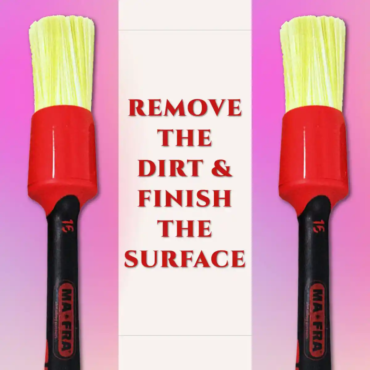 Brush White - Interior 24mm and Brush for Professional Detailing Tools