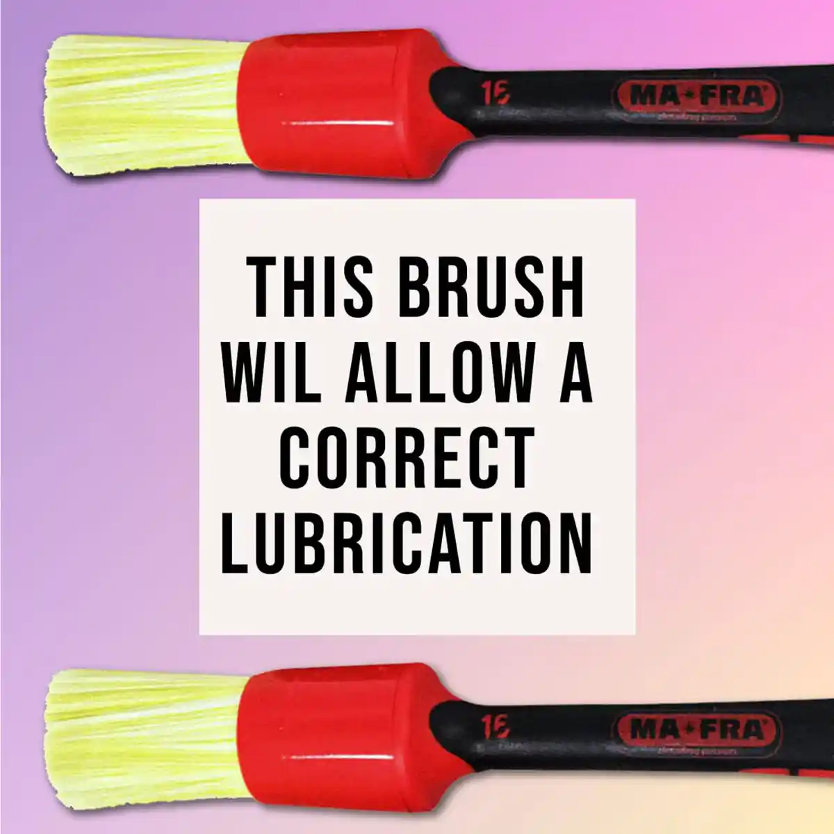 Brush White - Interior 24mm and Brush for Professional Detailing Tools