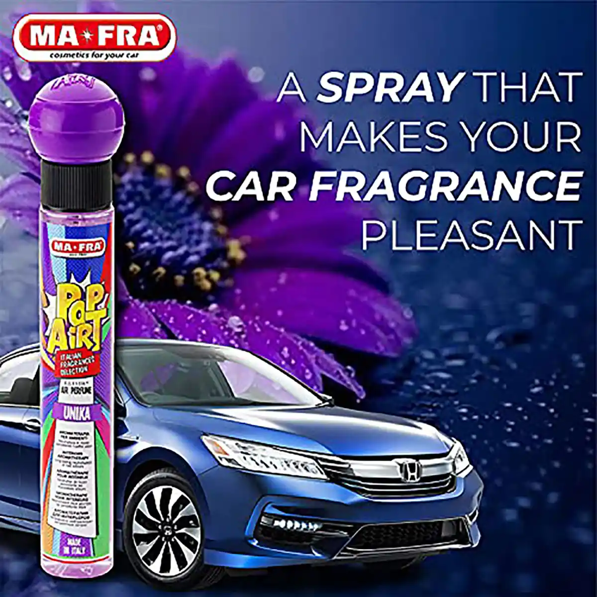 POP ART Car Perfumes (Various Scents) and Car Perfume for Professional Interior Care