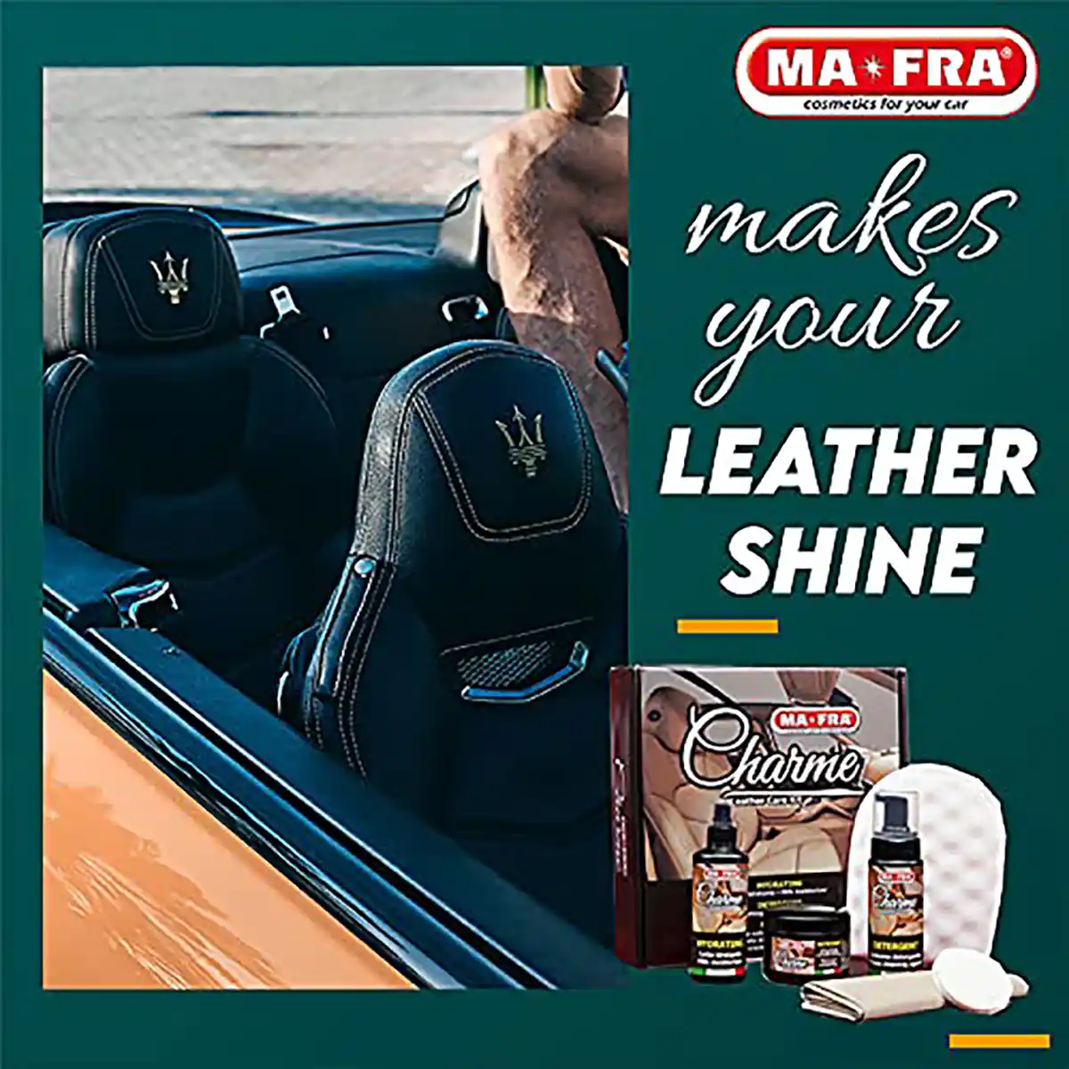 Leather Cleaning Conditioning Kit and Leather Care for Professional Interior Care
