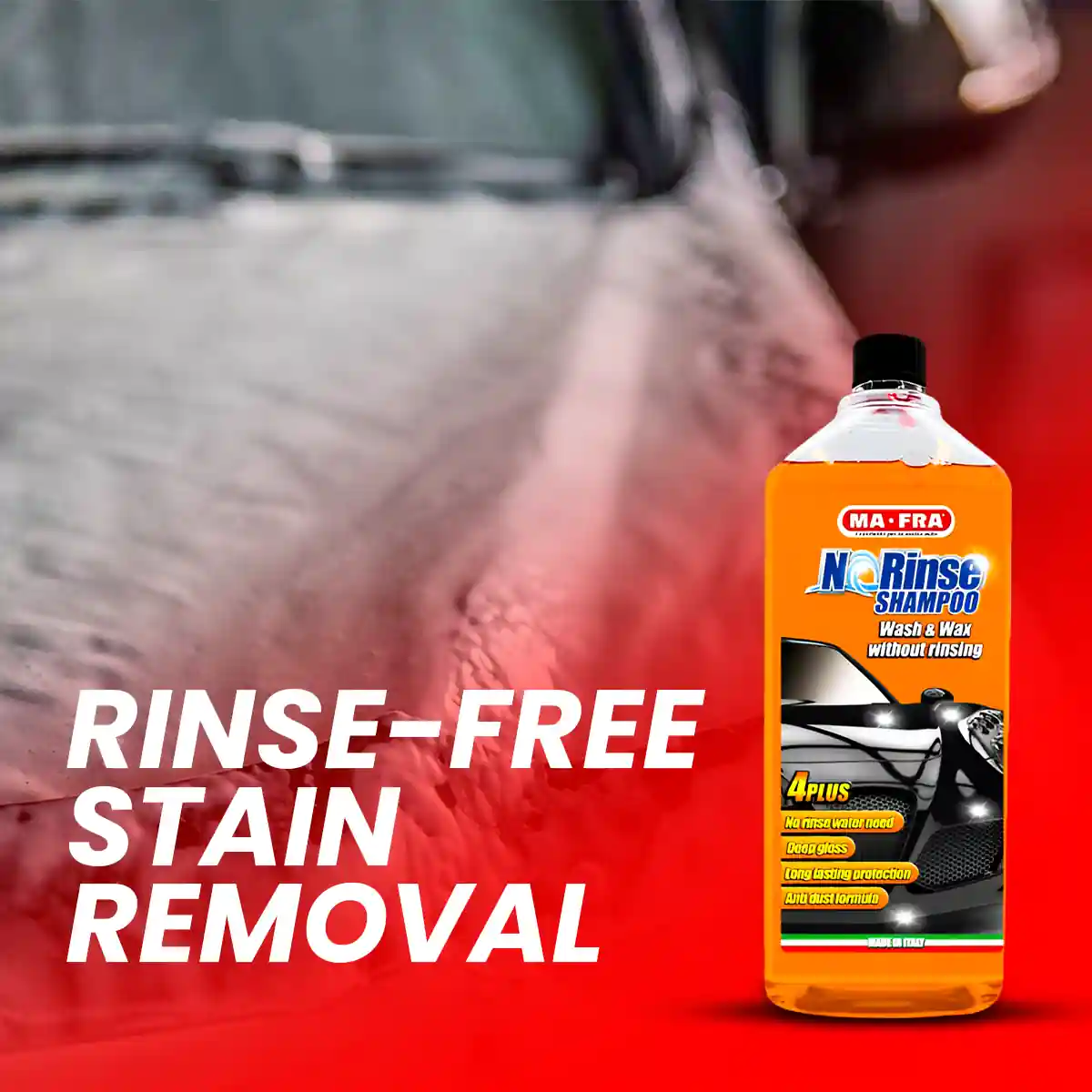 No Rinse Wash and Quick Detailer for Professional Exterior Care