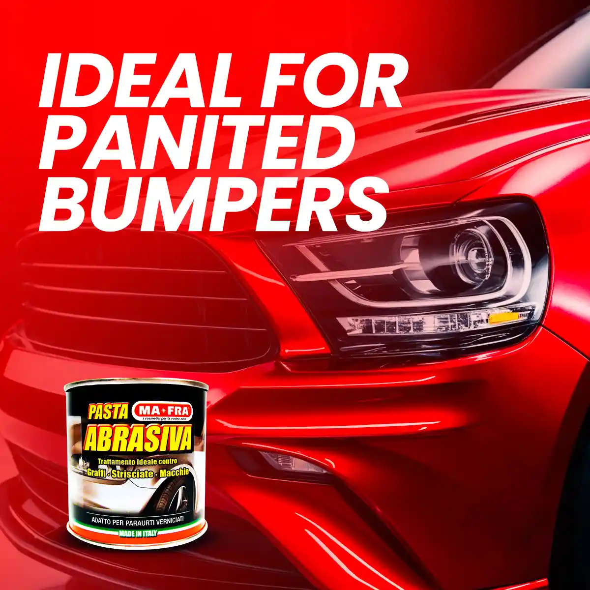 Pasta Abrasiva and Rubbing Paste for Professional Paint Care