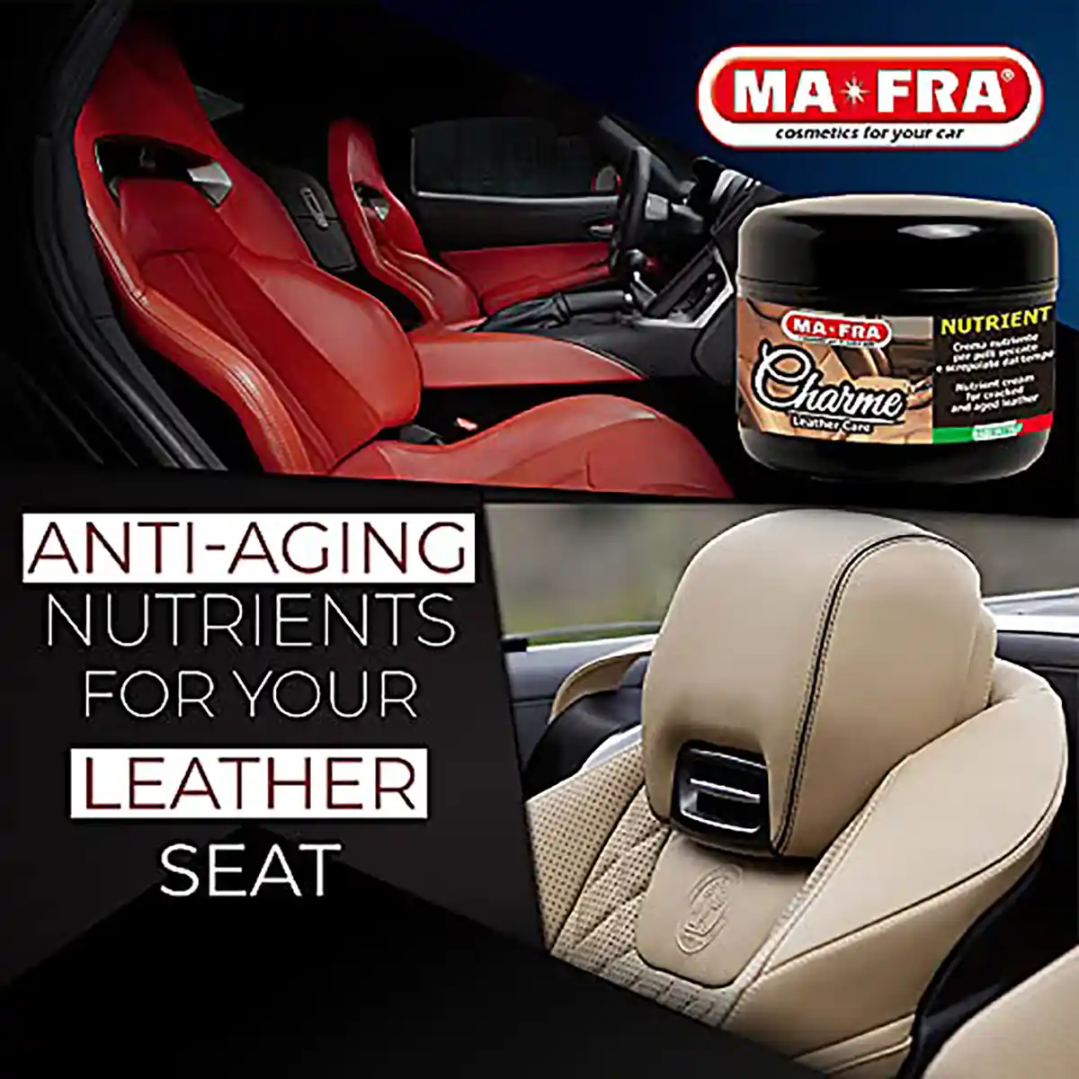 Charme Nutrient and Leather Conditioning for Professional Interior Care