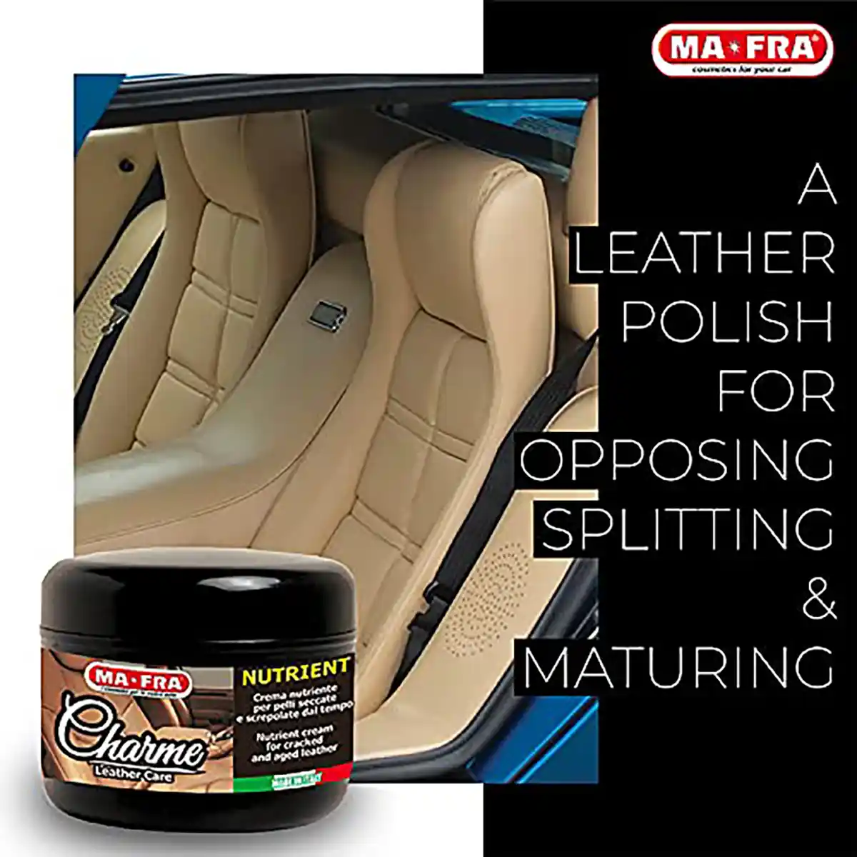 Charme Nutrient and Leather Conditioning for Professional Interior Care