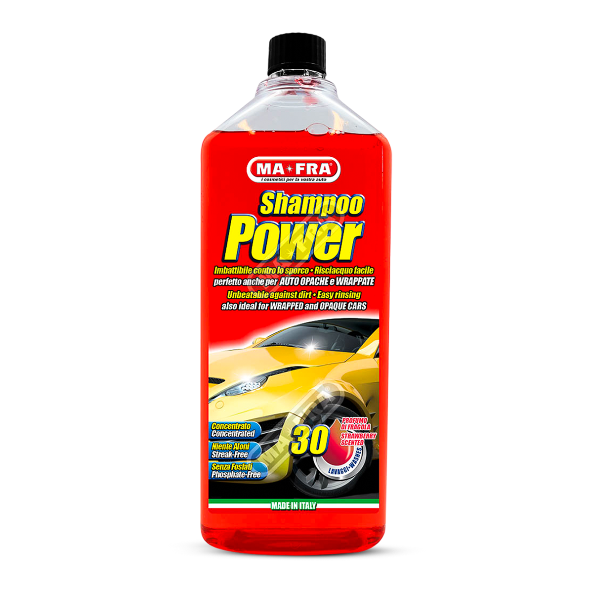 MAFRA Shampoo Power |Car Wash Shampoo for Matte, Satin & Wrapped Cars |